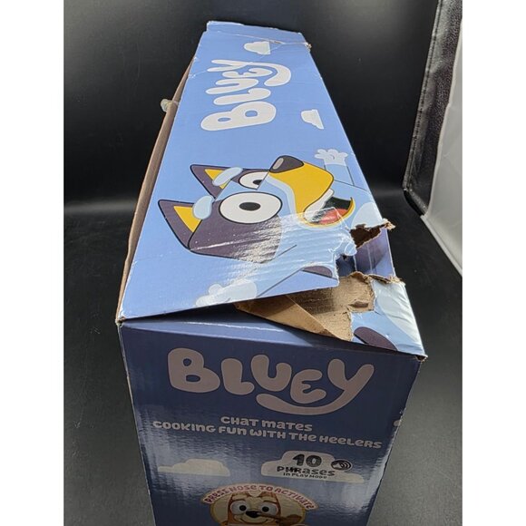 Bluey Chat Mates Cooking Fun With The Heelers Figurine 4-Pack Articulated Arms & - Picture 14 of 14